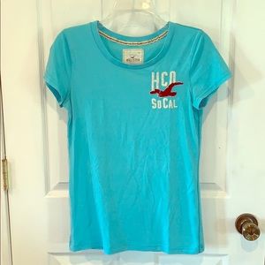 Turquoise Holister t-shirt